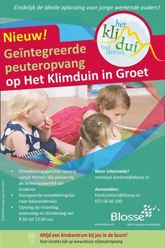 peuteropvang Het Klimduin