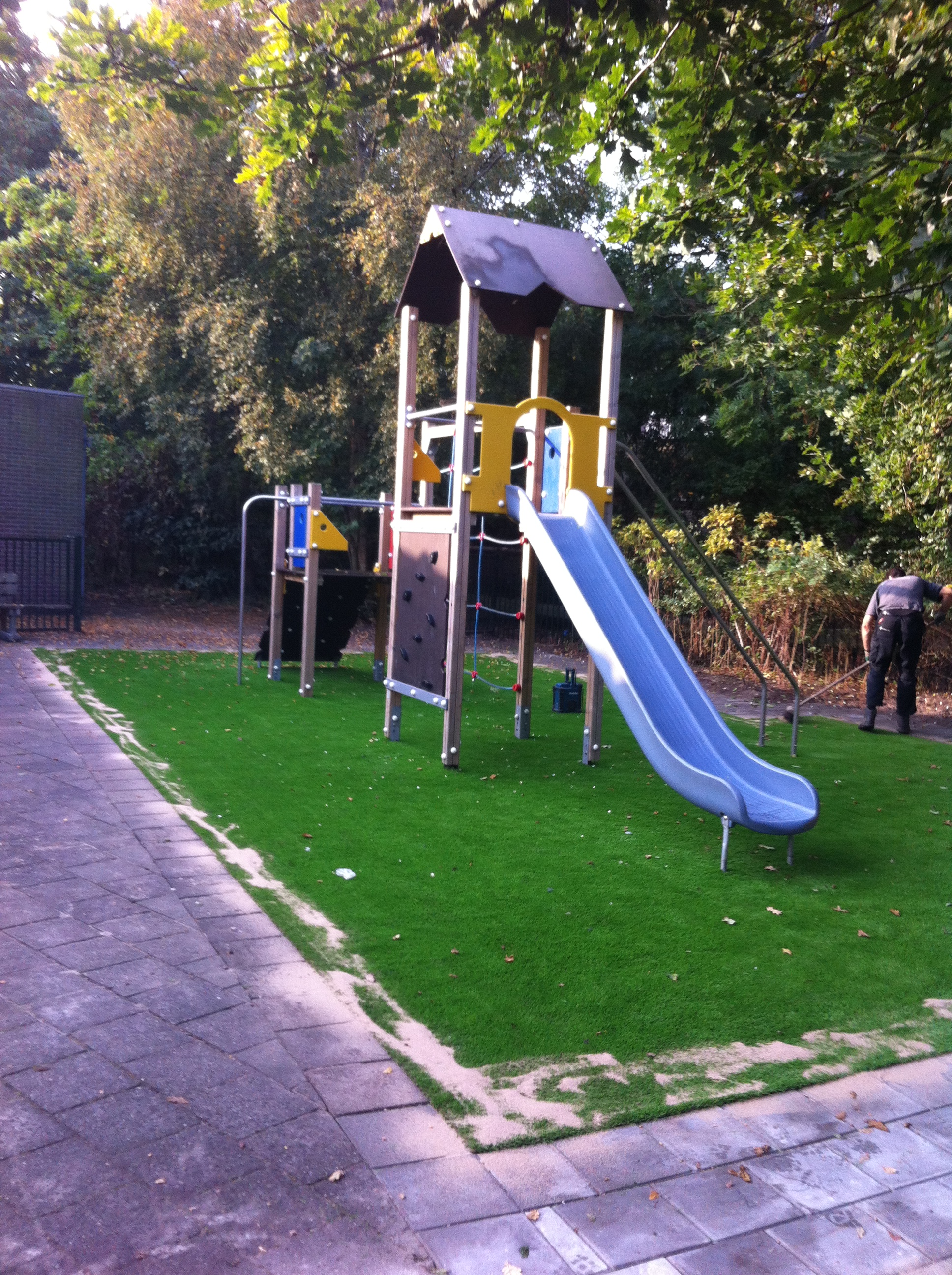 Klimtoestel klaar voor gebruik.