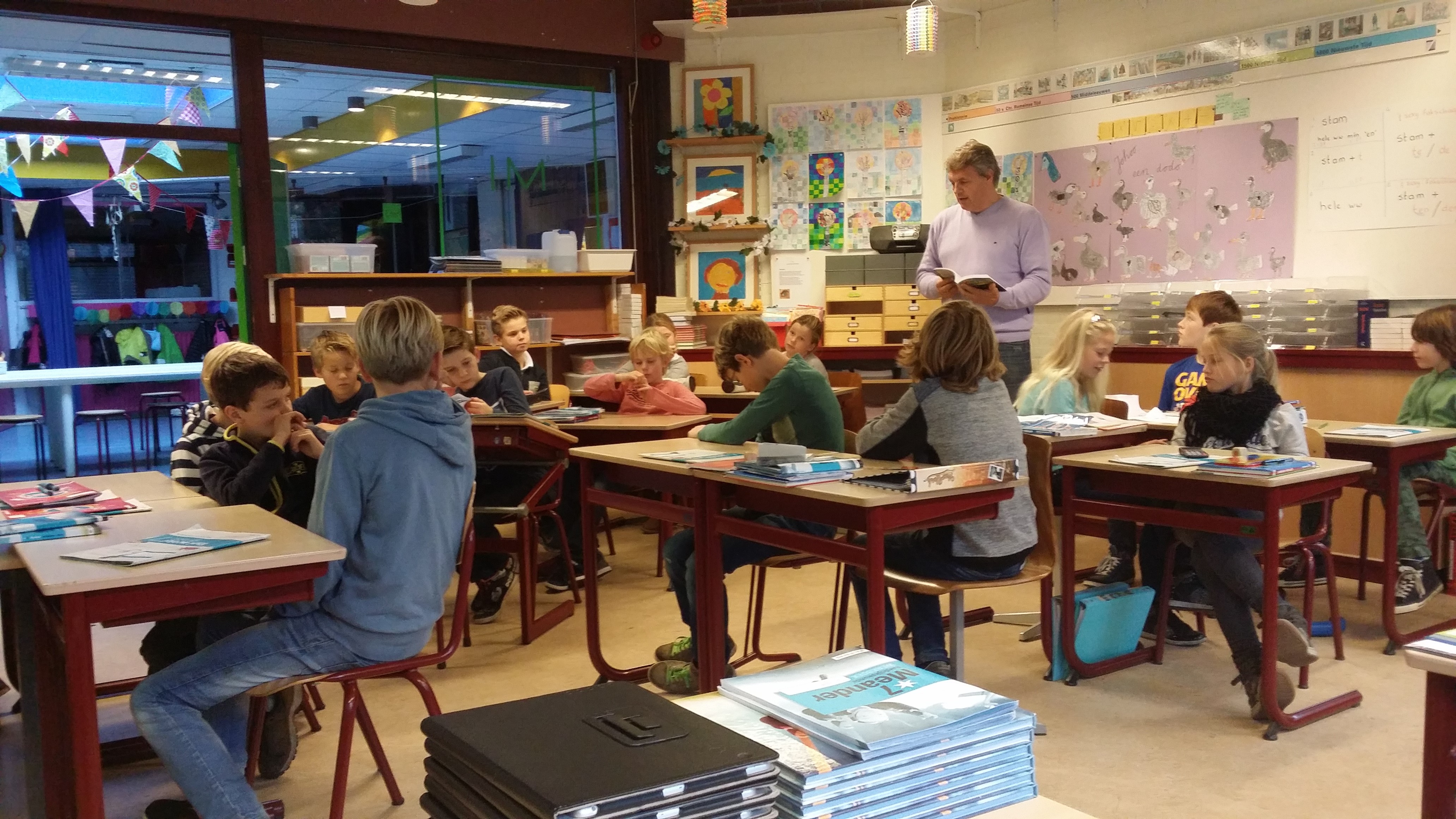 Schrijver in groep 7 en 8