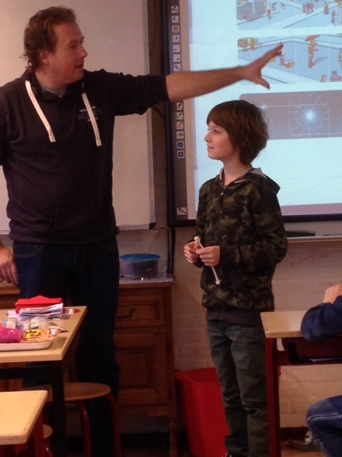 Vuurwerk en kerststukjes in groep 7