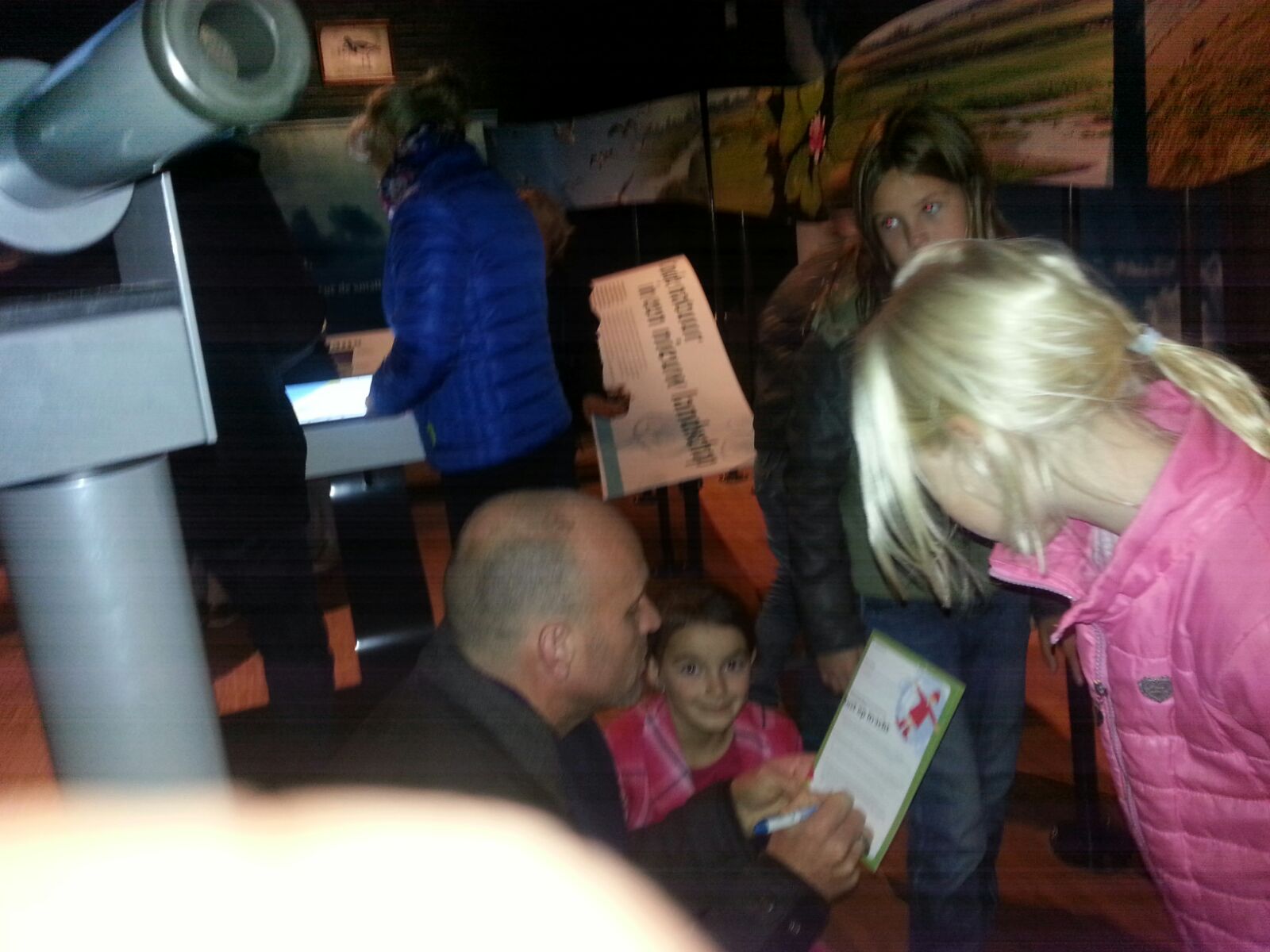 De tentoonstelling Zand tegen zee in Petten