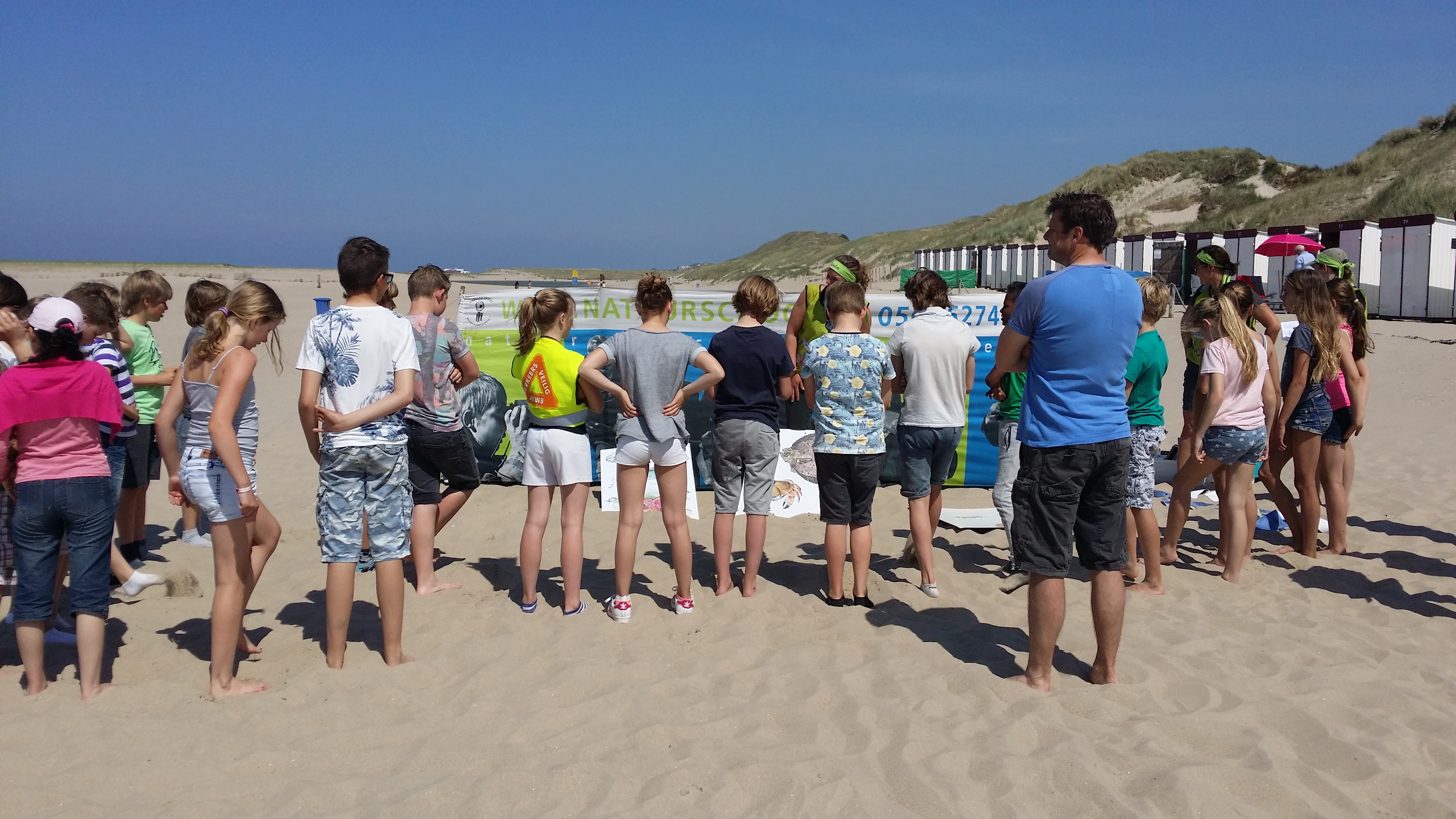Groep 7 op stap met de Natuurschool