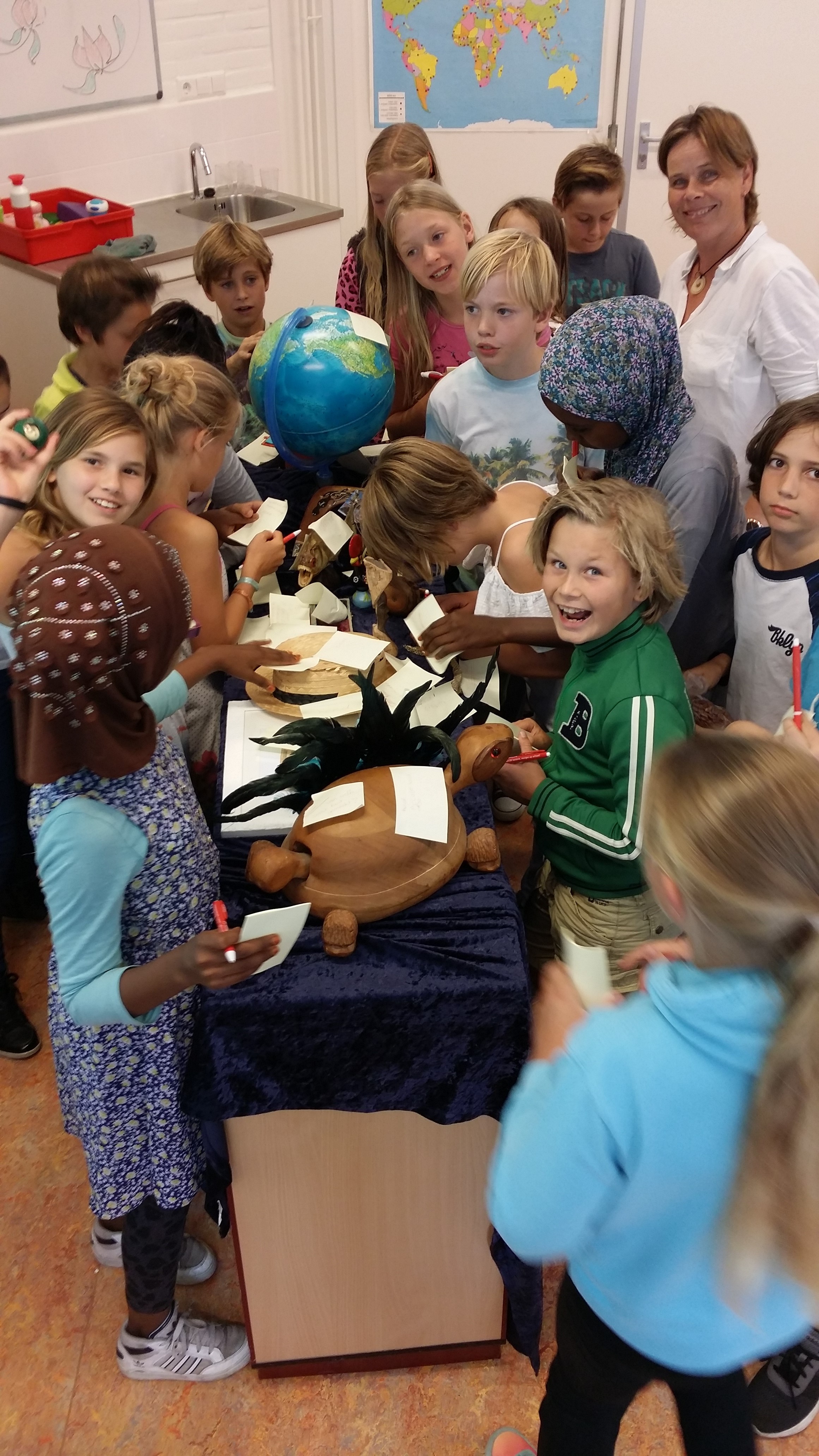 groep 7 start Wereldshow!