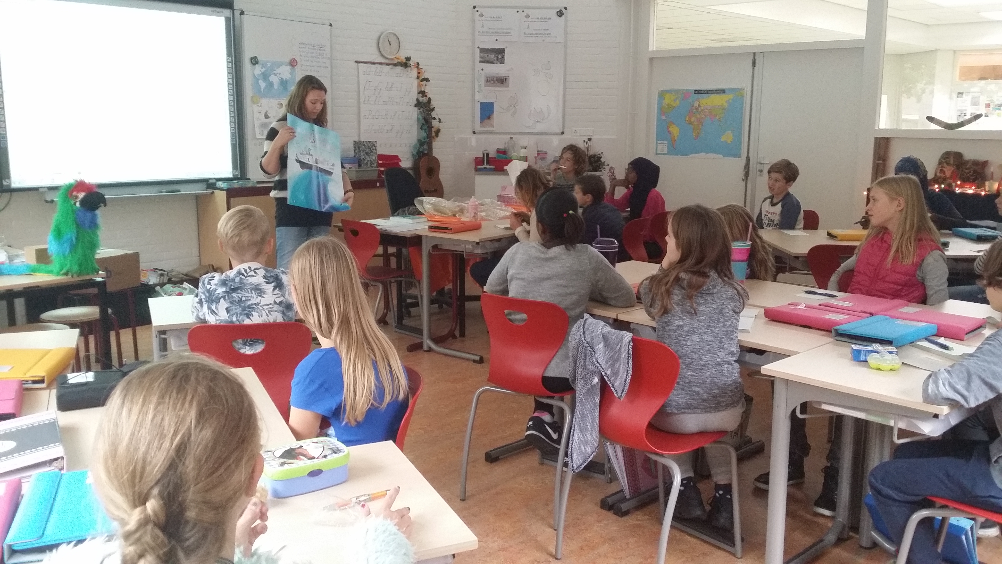 groep 7 en haar extra lange Kinderboekenweek
