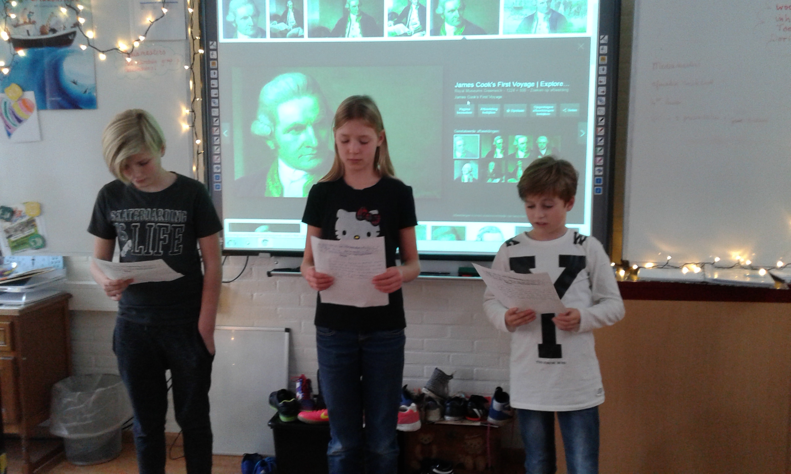 Presentaties beroemdheden...