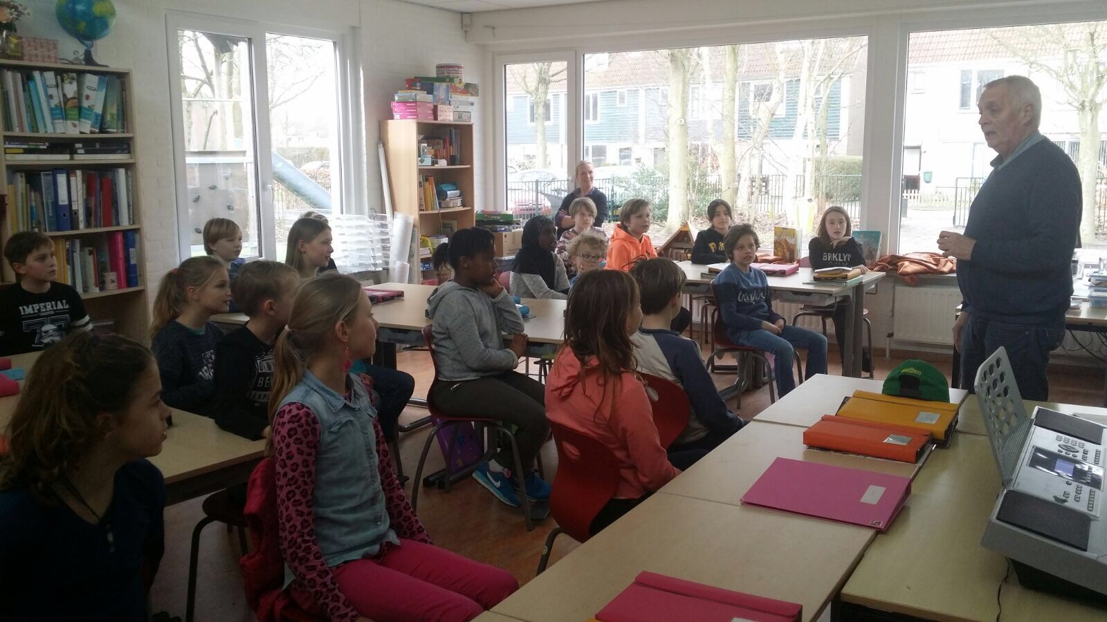 groep 7 en gastles muziek