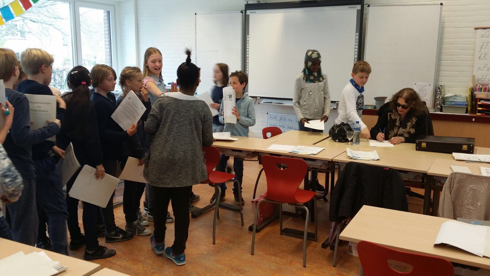 groep 7 en Rineke Struch