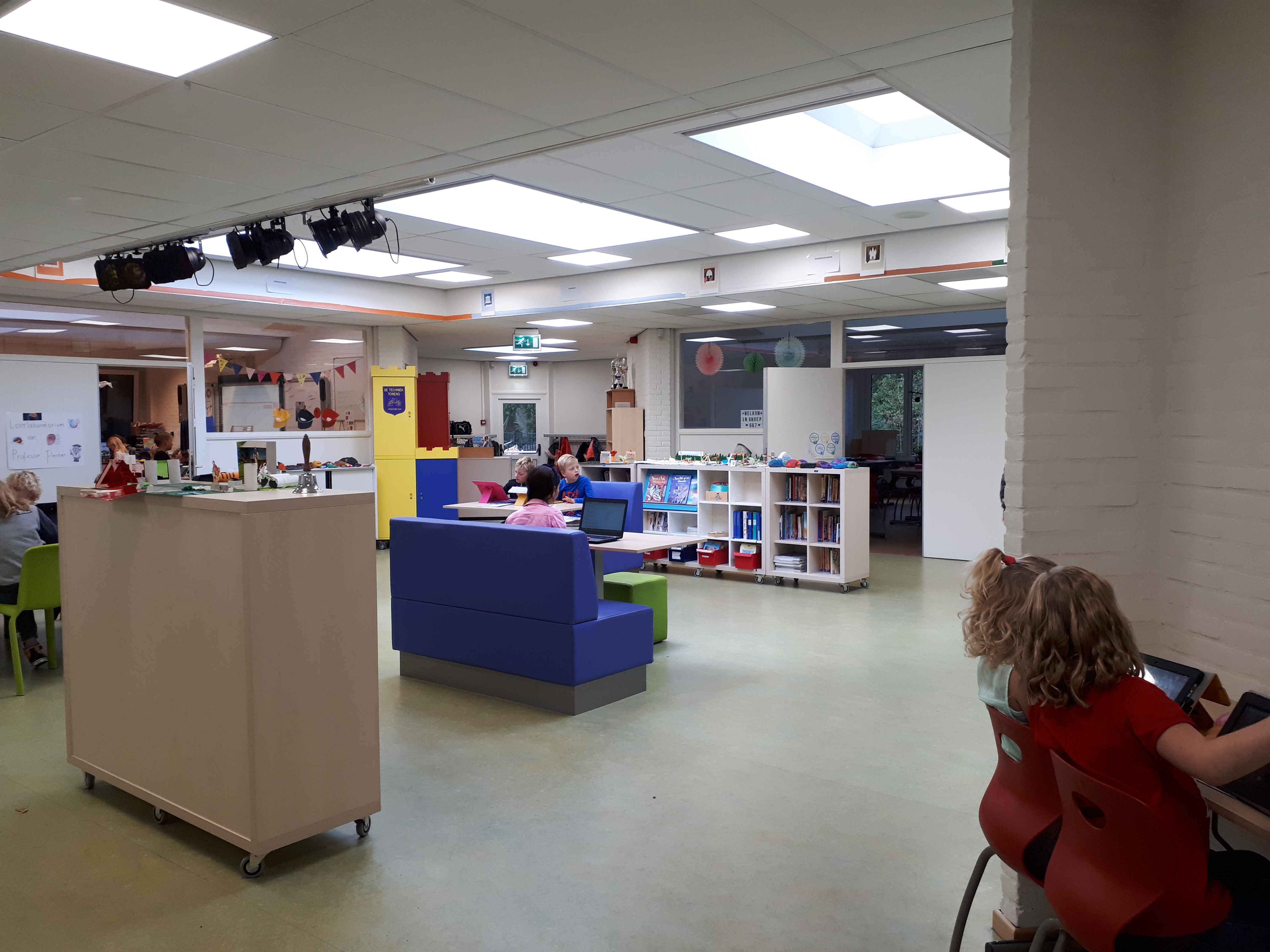 Werken op het leerplein