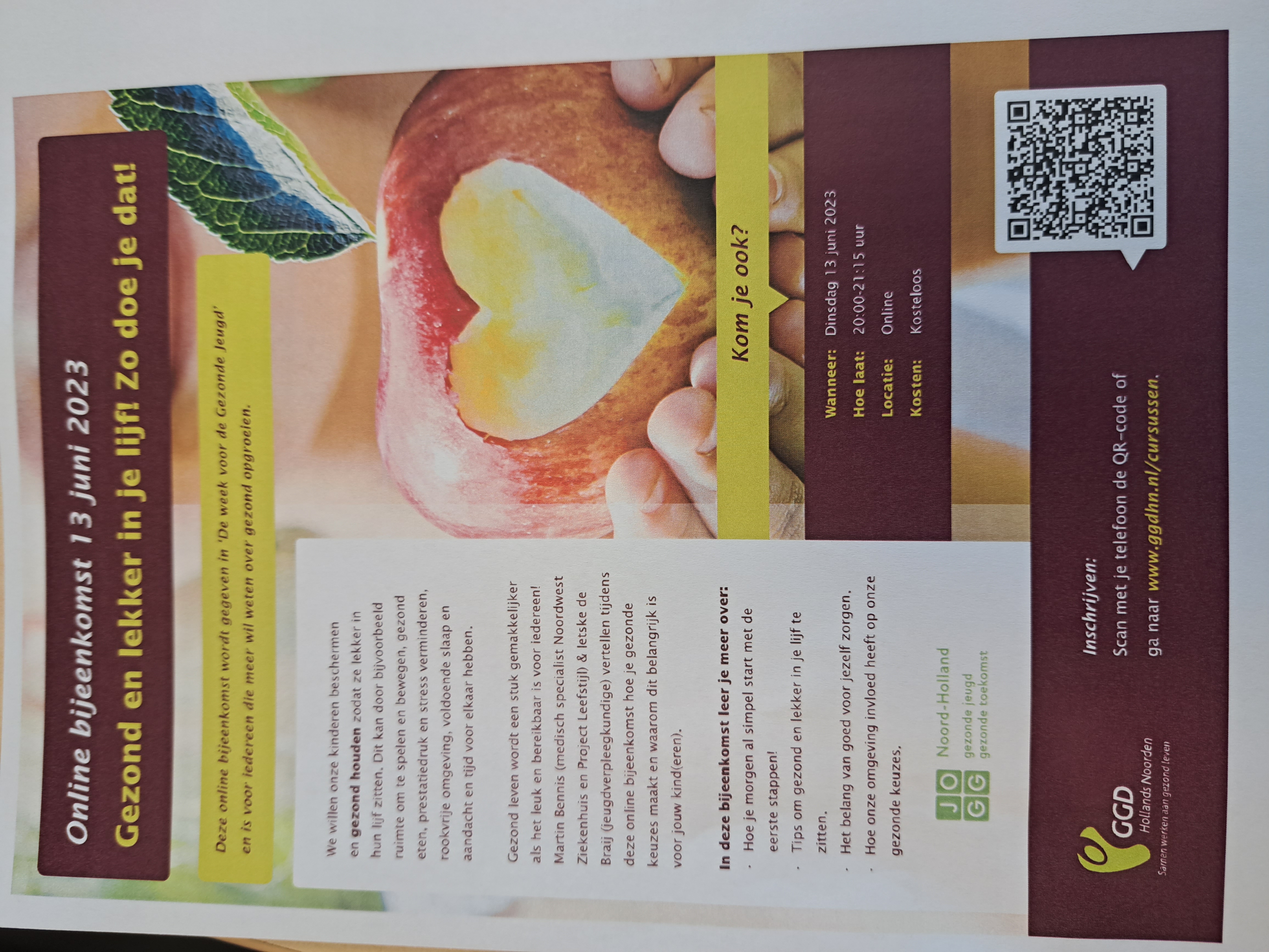 Gezond en lekker in je lijf! Zo doe je dat!