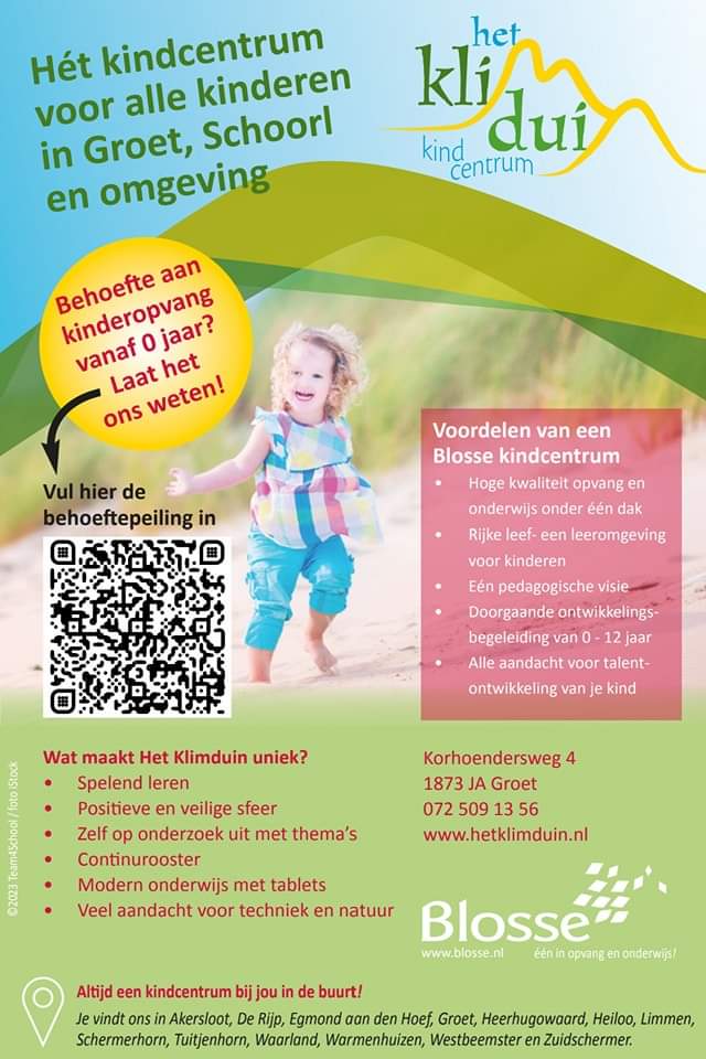 Terugkoppeling behoeftepeiling dagopvang