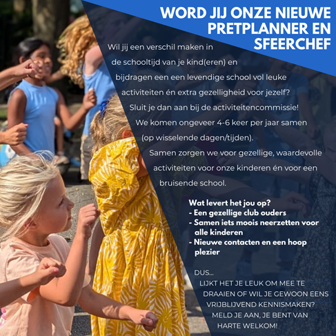 oproep activiteitencommissie