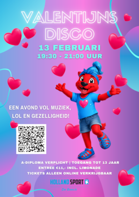 Valentijns disco 2026
