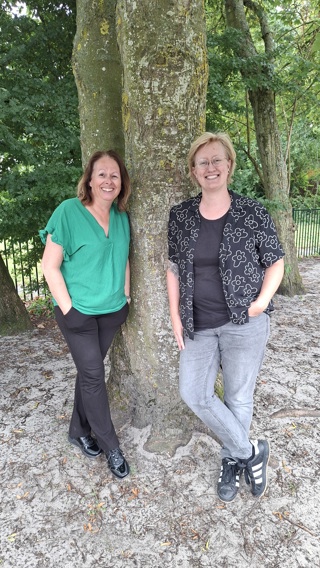 Juf Doreen en juf Lisa